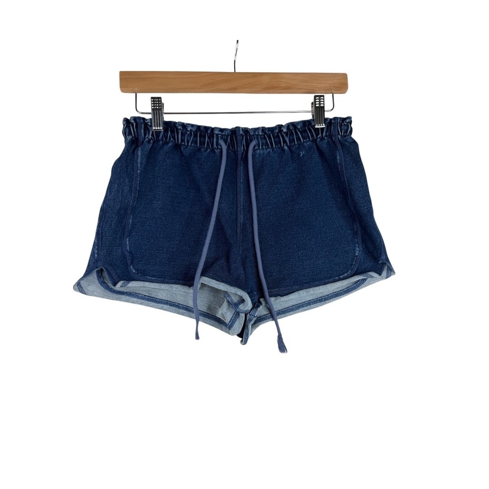 Sundays Drawstring Denim Shorts size XS Blue